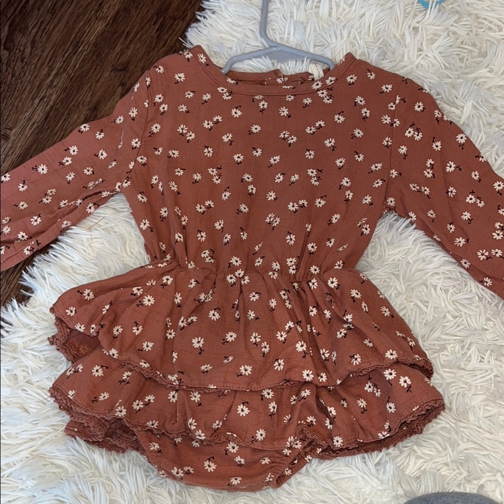 Floral Ruffle Dress - Picture 7 of 7